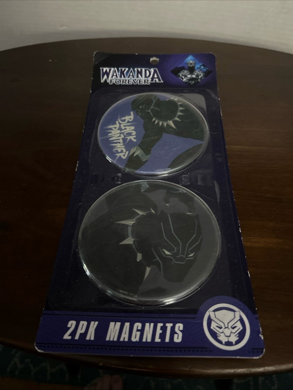 Black Panther 2-Pack large Magnets NIP